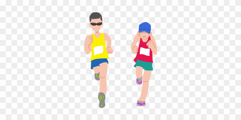 Marathon Marathon Runner Runner Run Athlet - Trivia In Exercise #647311