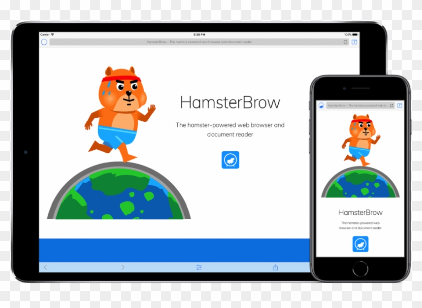 Hamsterbrow On Ipad And Iphone - Smartphone #647393