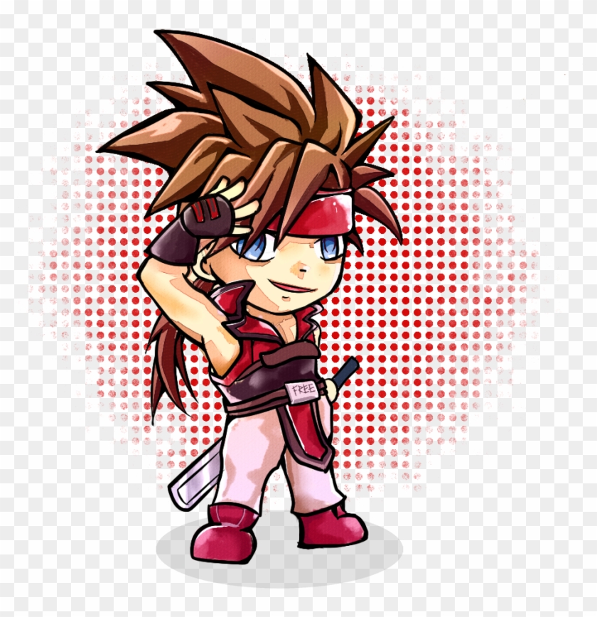 Kogane-x 57 16 Chibi Sol Badguy By Pcat007 - Weiches Rosa Rosen-goldmetallische Polka-punkte 2 Blätter #647507