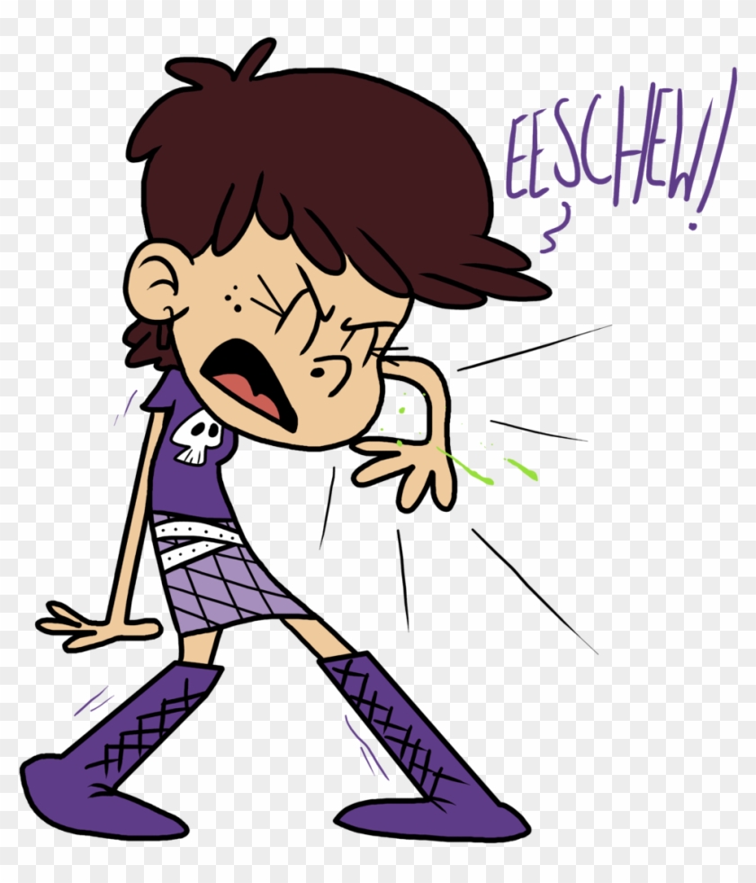 Luna Loud Sneezing By Hairyfood Luna Loud Sneezes By - Sneeze Deviantart #647522