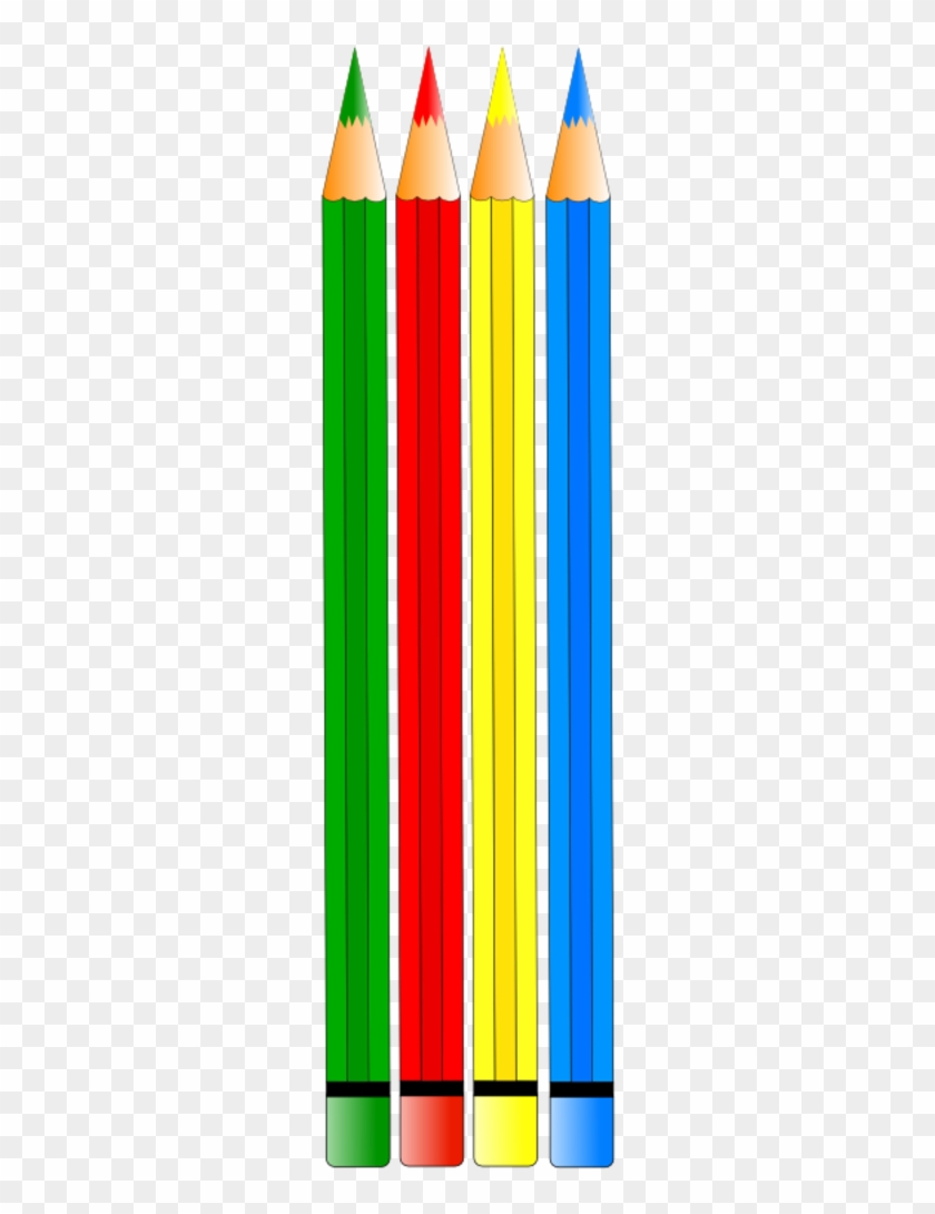 Similar Clip Art - Coloured Pencils Clip Art #647600