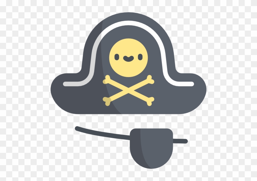 Pirate Hat Free Icon - Postage Stamp #647628