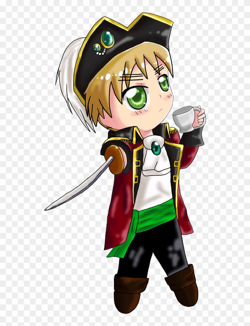 Chibi Pirate England By Tealhikari - Anime Chibi Pirates #647630