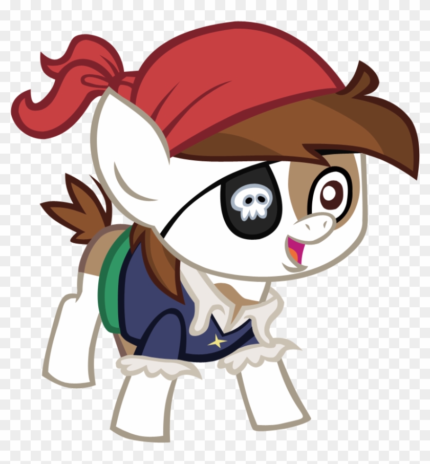 Pipsqueak The Pirate By Sawkinator - Pipsqueak My Little Pony #647645