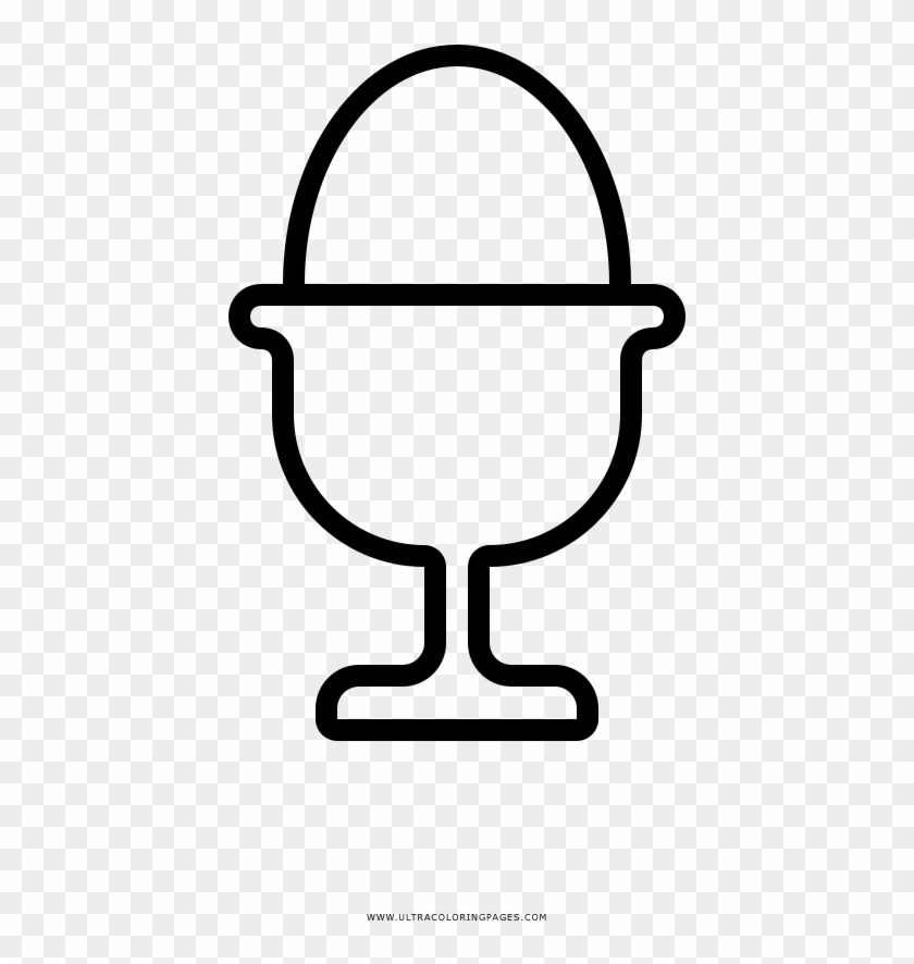Egg Cup Coloring Page - Chicken #647727
