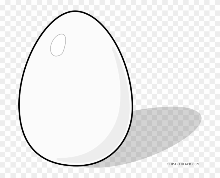 Dinosaur Egg Animal Free Black White Clipart Images - Egg Clipart #647744