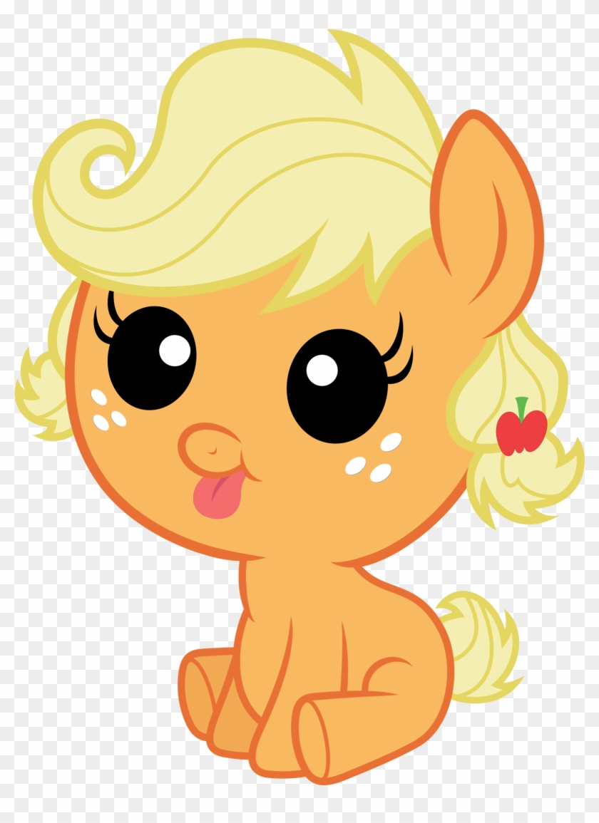 I Am Applejack By Infinitoa - My Little Pony Bebes Apple Jack #647768