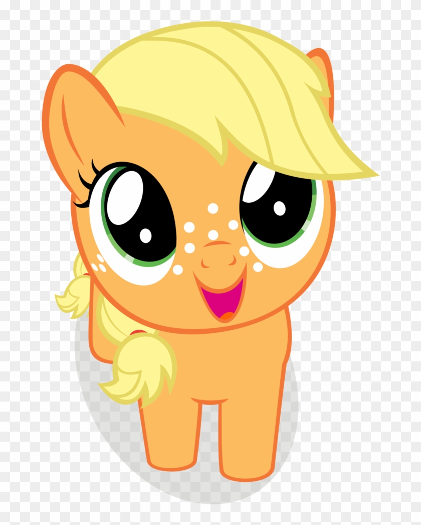 Happy Filly Applejack By Coldbolognamy Little Pony - Princess Candies My Little Pony #647783
