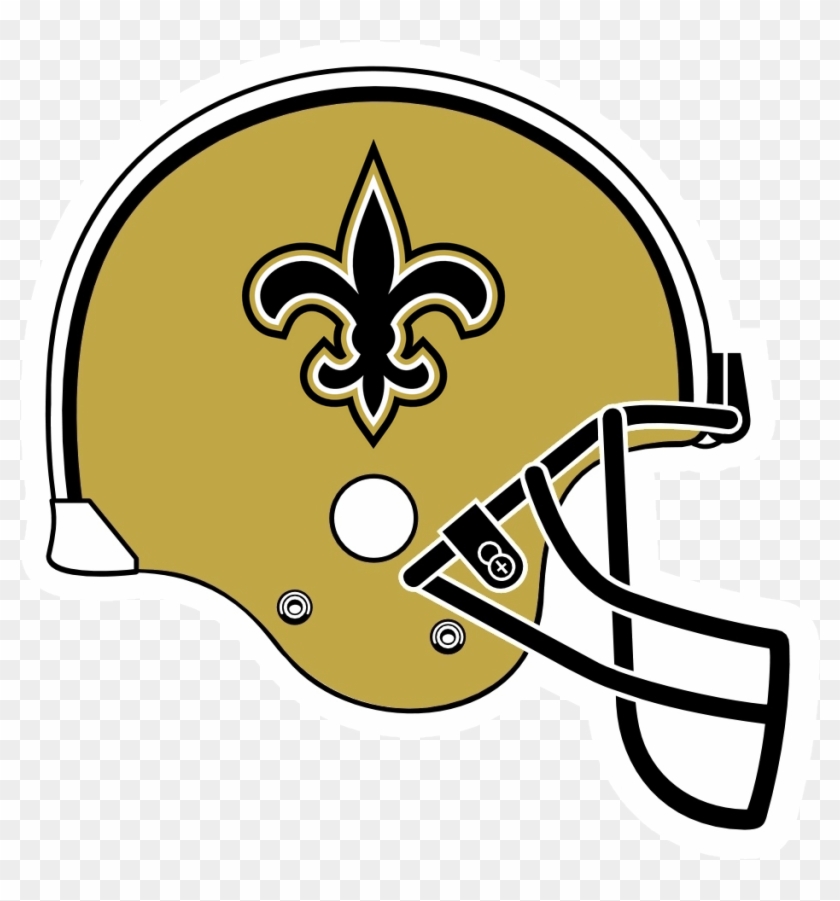 Helmet Clipart Saints - New Orleans Saints Helmet Logo #647784