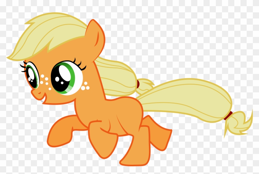 Filly Applejack By Silentmatten - My Little Pony Filly Applejack #647825