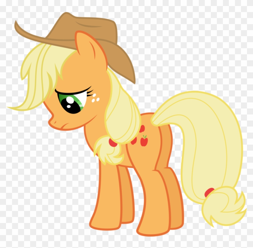 Applejack Angry Vector - Little Pony Friendship Is Magic #647847