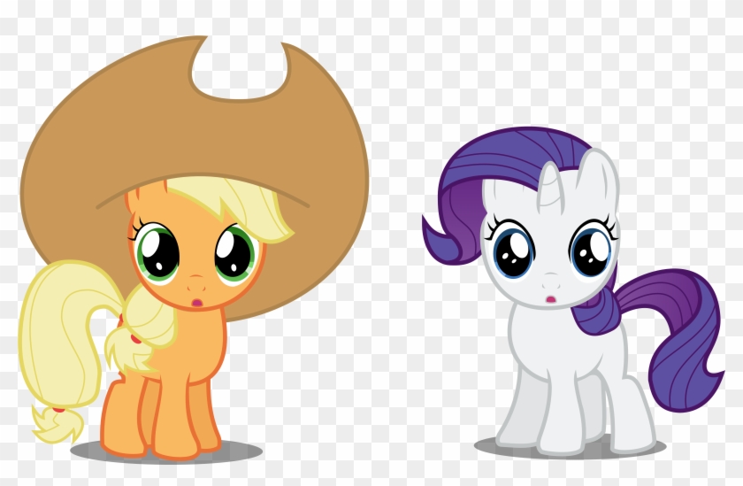 Fillies Applejack And Rarity By Hakitocz Fillies Applejack - Imágenes De Applejack Y Rarity #647922