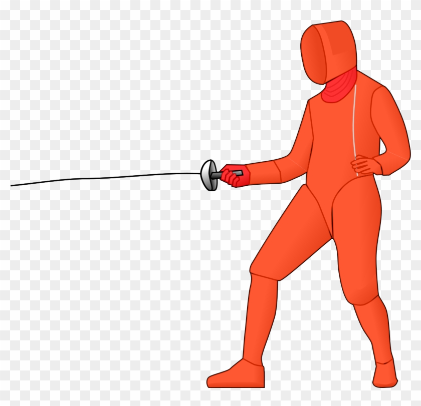 What Is Fencing - Epee Fencing Target Area #647952