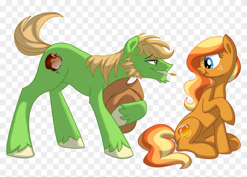 Applejack's Parents Headcanon - Applejack Mom And Dad #647962