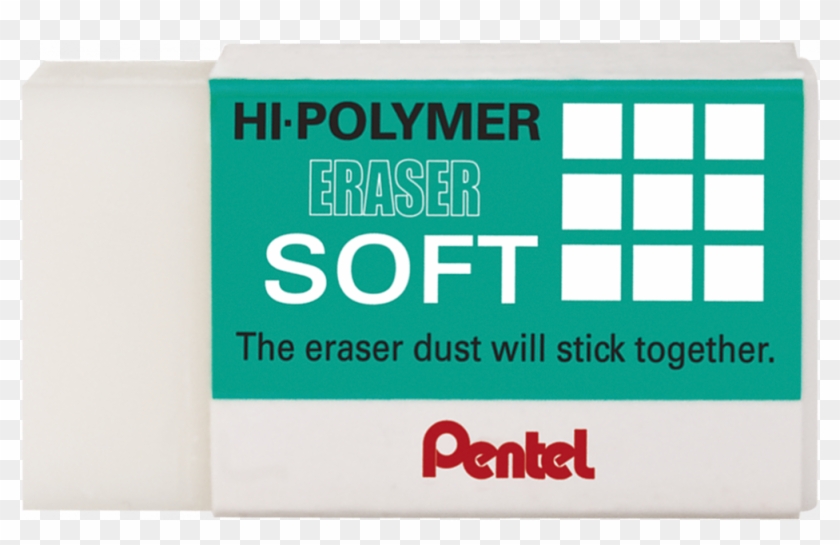 Mais Imagens - Pentel Eraser Hi Polymer Soft Medium - White Bx36 #647978