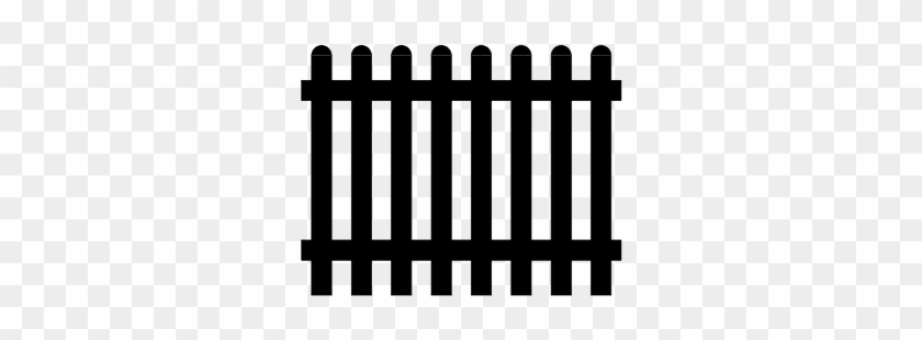 B&w Fence Clipart - Lice Haute Garde Corps #648013