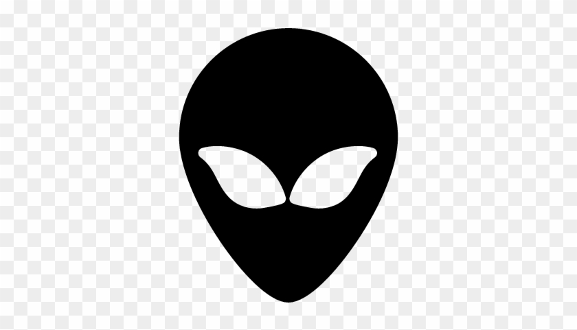 Alien Head Vector - Alien Symbol #648020