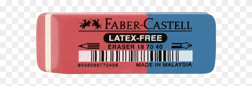 In Den Warenkorb - Faber Castell : Latex Free Eraser : Red And Blue #648025