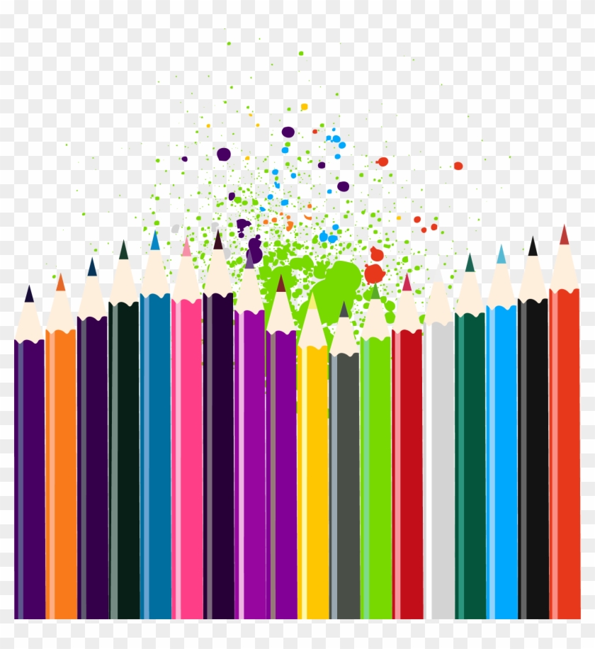 Watercolor Painting Colored Pencil - Watercolor Painting Colored Pencil #648199