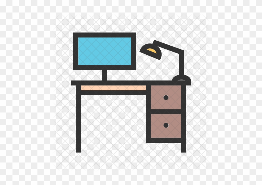 Office Desk Icon - Cabinetry #648204