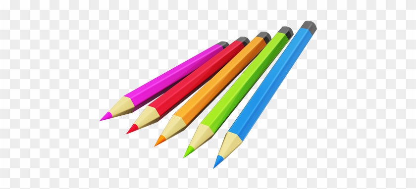 Biro, Ballpen, School Office, Colored Pencils, Png, - Brush Pot #648229