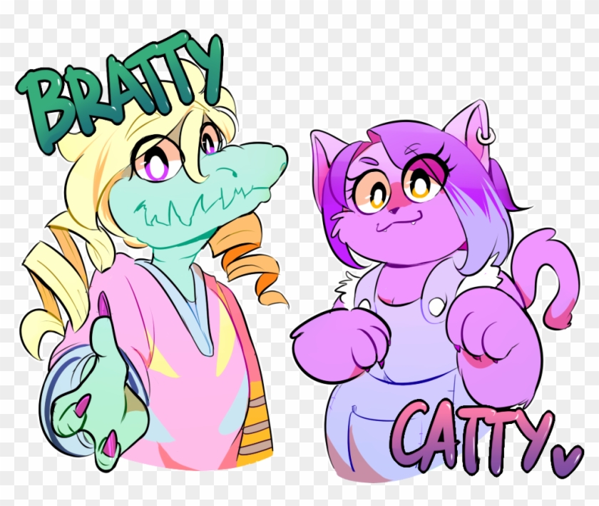 Bratty And Catty By Dinzeeyz - Undertale Bratty And Catty #648232