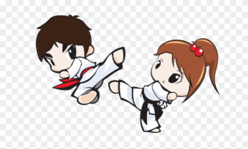 Taekwondo - Taekwondo Kicks Cartoon #648417