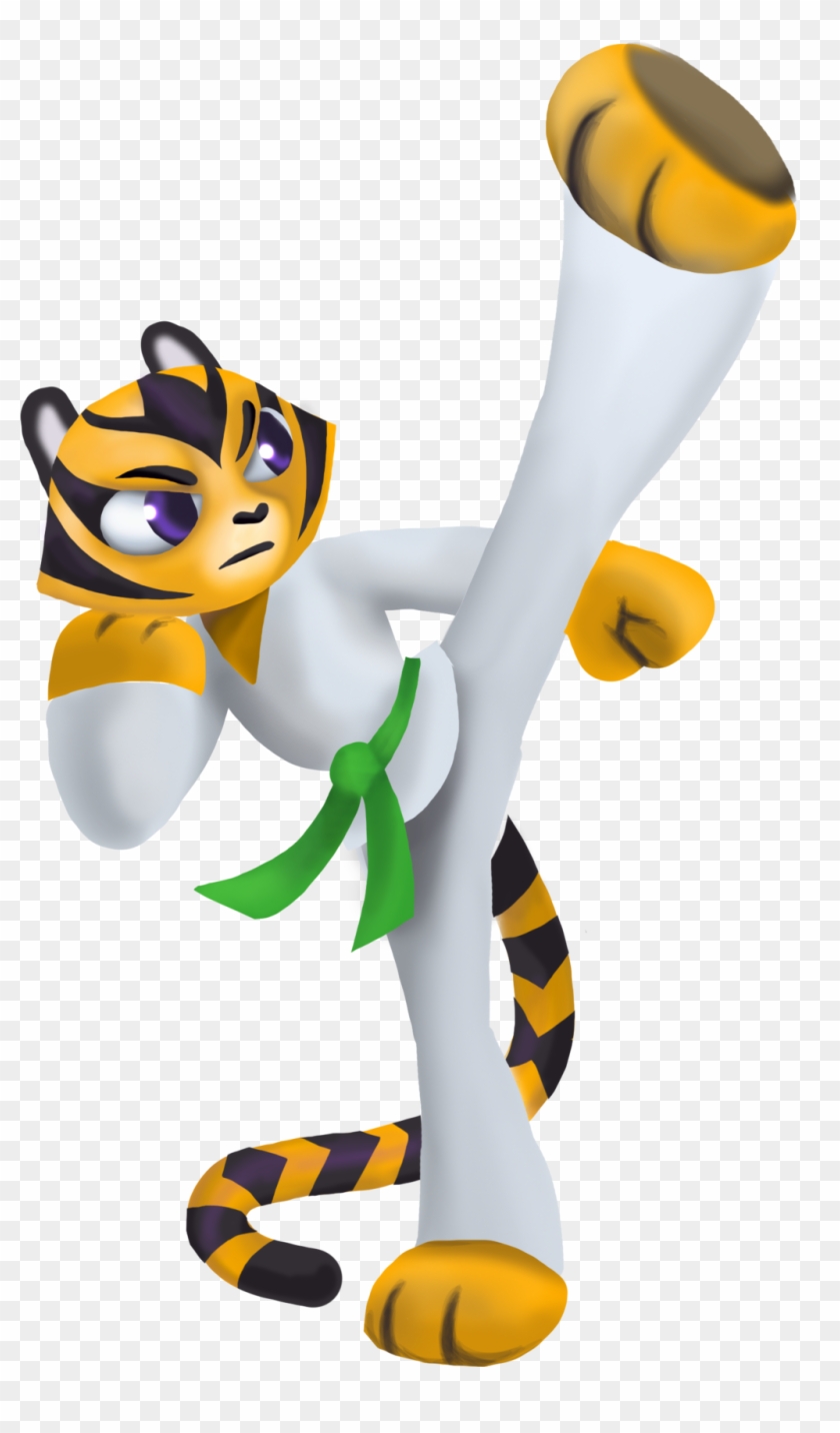 Elio Taekwondo Tiger By Snowboardleopard - Art #648442