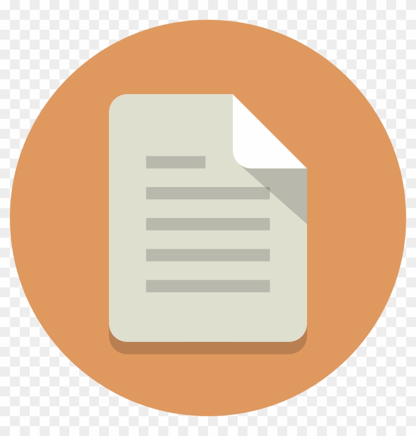 Open - Document Circle Icon #648461