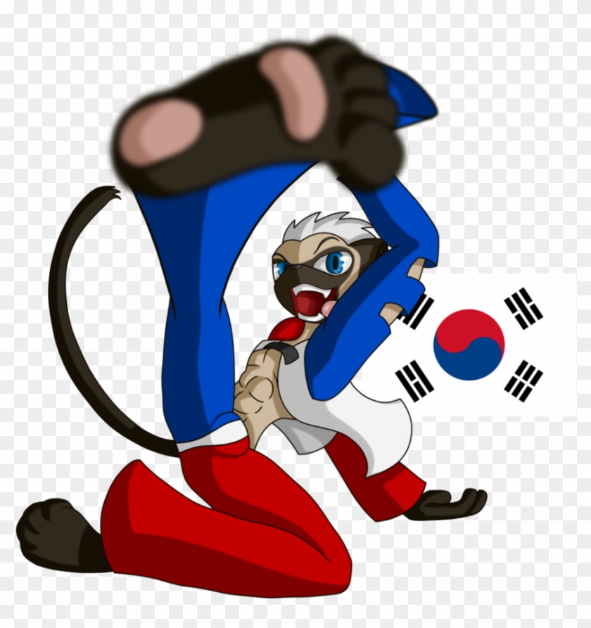 Taekwondo By Brother-orin - Korean Flag Bowling Ball #648484