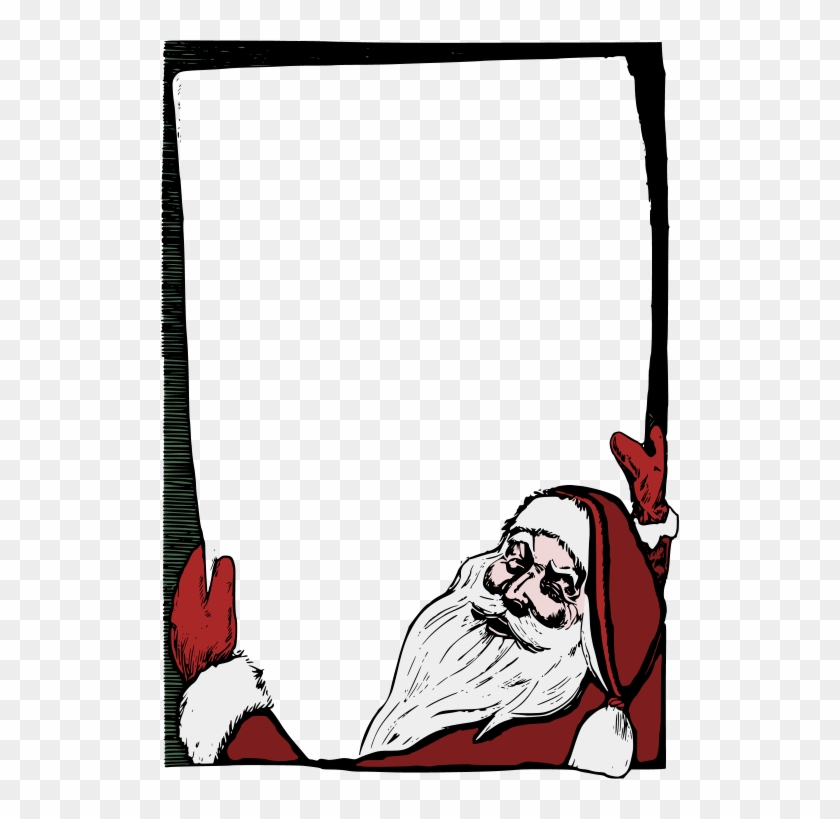 We Have Some Fantastic Raffle Prizes And Our Aim Is - Christmas Frame Png Santa #648499