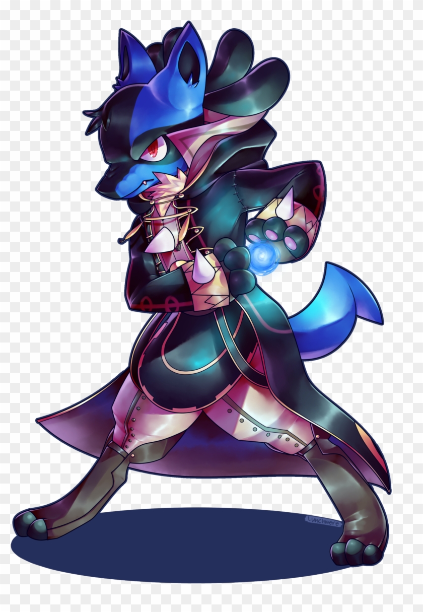 Lucario And Riolu Temple - Fire Emblem & Pokemon #648517