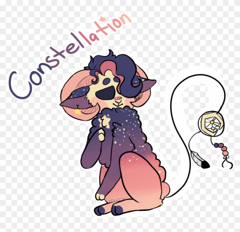 Constellation-dreaming Sheep By Toyshouse - Cartoon #648537