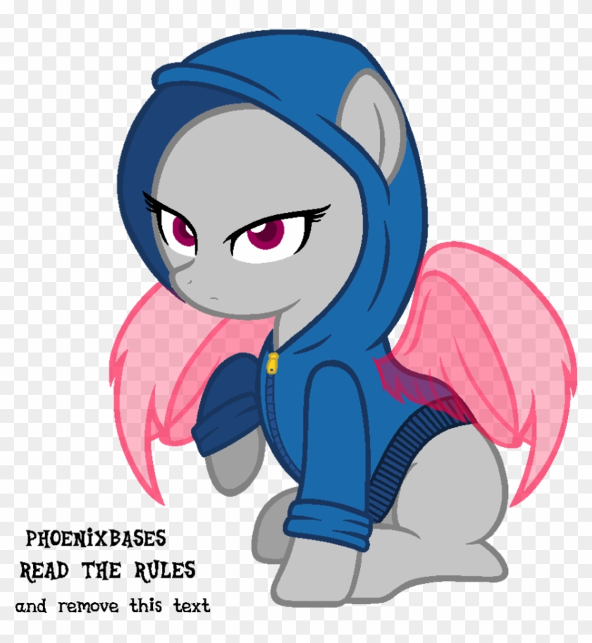 Hoodie Pony By Kingbases - 2 Side Ponies Base #648556