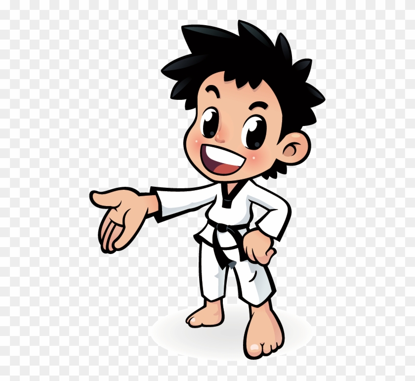 Cartoon Taekwondo Poster - 跆拳道 卡通 #648611