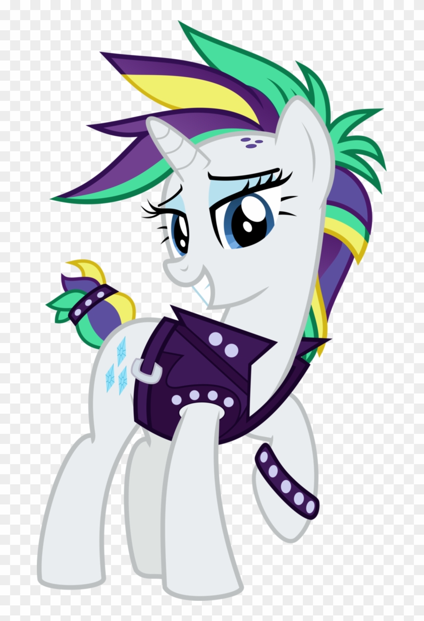 Mlp Vector - Rarity - Rarity New Punk Mane #648655