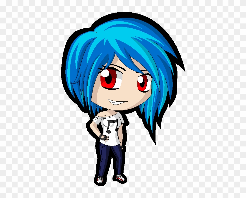 Vinyl Scratch By Zantyarz - Chibi Vinyl Scratch Human #648690