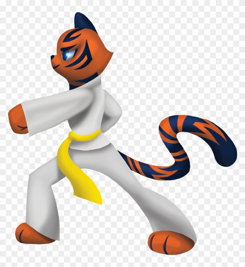 Soren Taekwondo Tiger By Snowboardleopard - Cartoon #648700