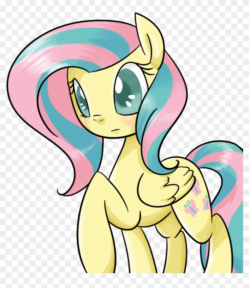 Alternate Mane Fluttershy By Minty-red - Cartoon #648750
