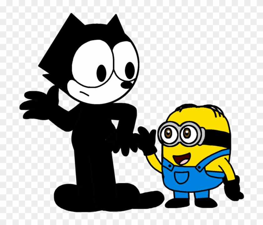 Felix The Cat Meets Dave The Minion By Marcospower1996 - Dreamworks Felix The Cat #648766