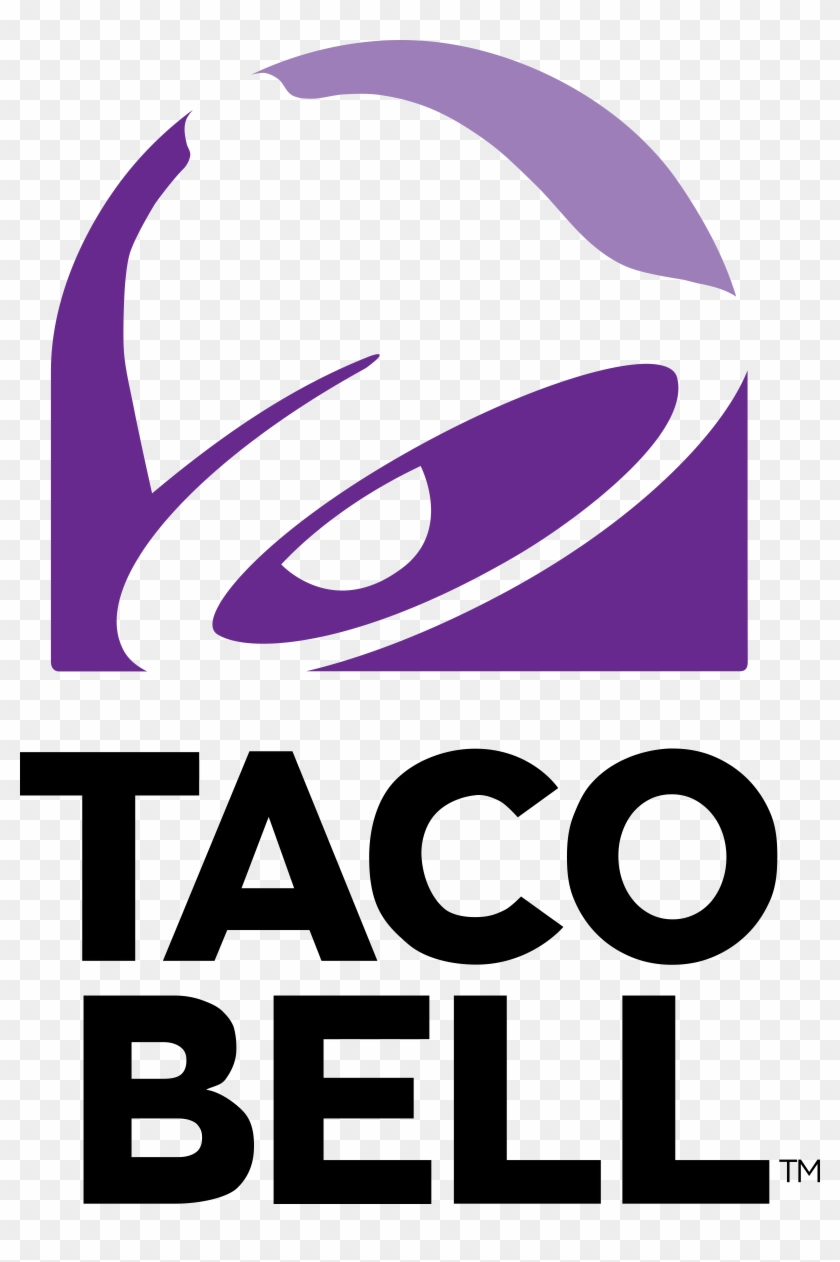 Taco Bell Logo Black And White - Taco Bell Logo White #648795