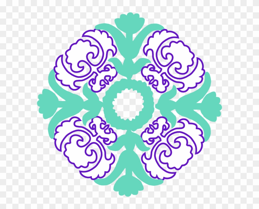 Damask Design Damask Water Color All Over #648873