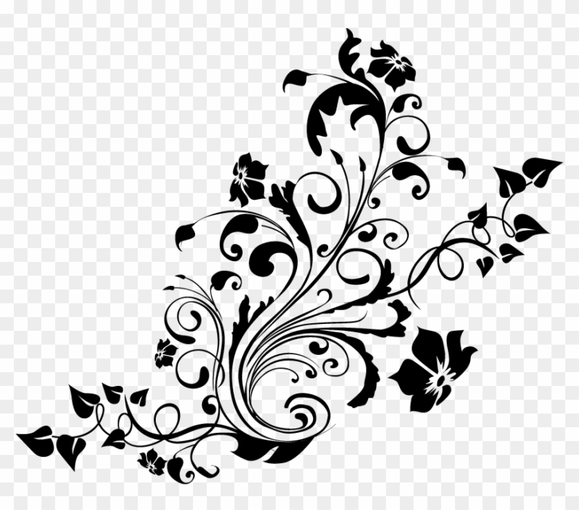 Pattern Design Damask Swirl Floral Decoration - Pretty Flower Design Shower Curtain #648906
