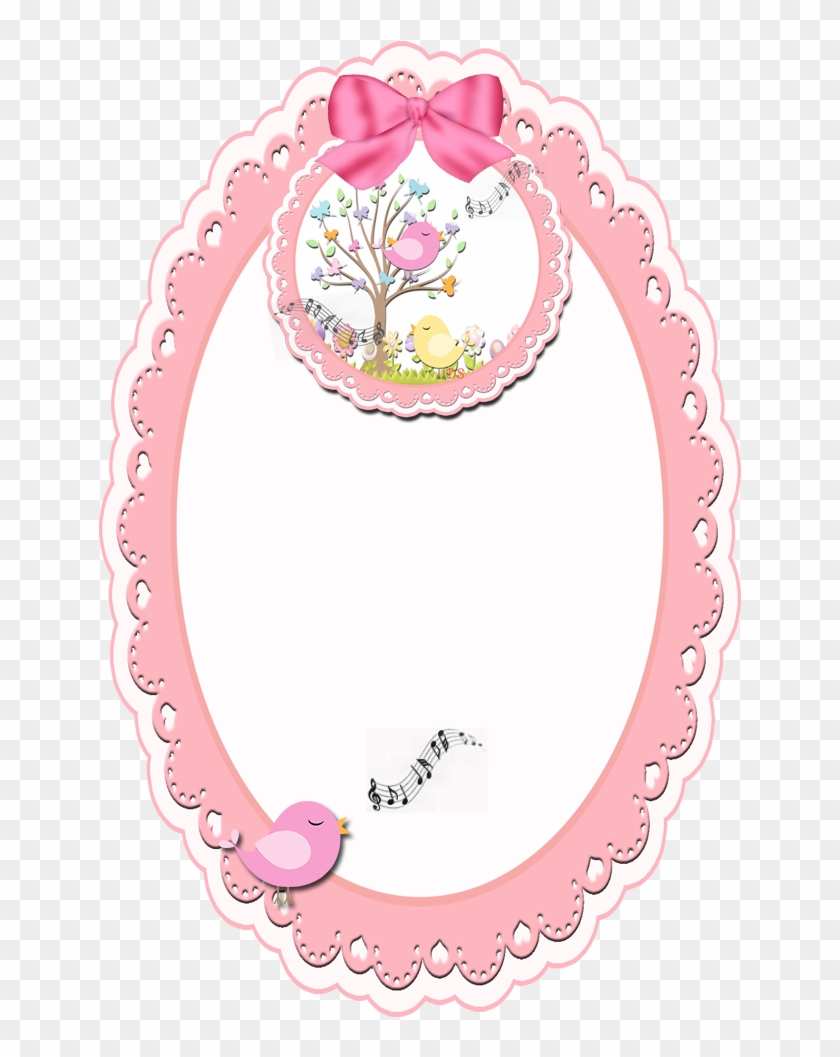 Elipse Passarinhos Menina - Clip Art #648960