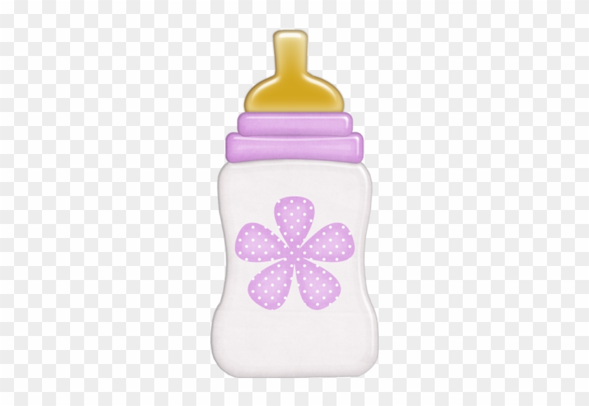 Baby Bottle Clipart - Purple Baby Bottle Clipart #648965