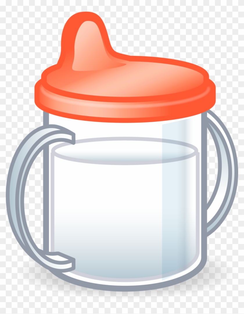 Pacifier Clip Art - Baby Sippy Cup Clip Art #649056