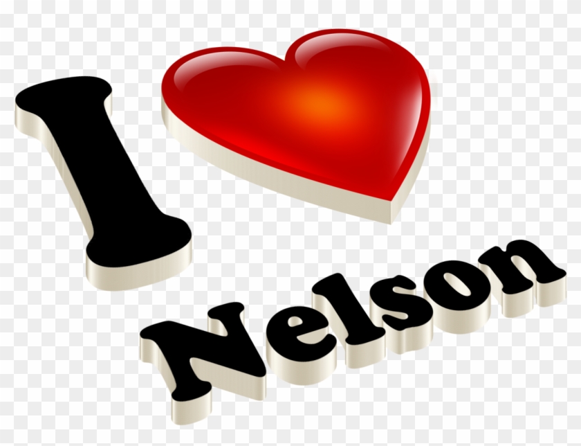 Nelson Heart Name Transparent Png - Salman Name #649126
