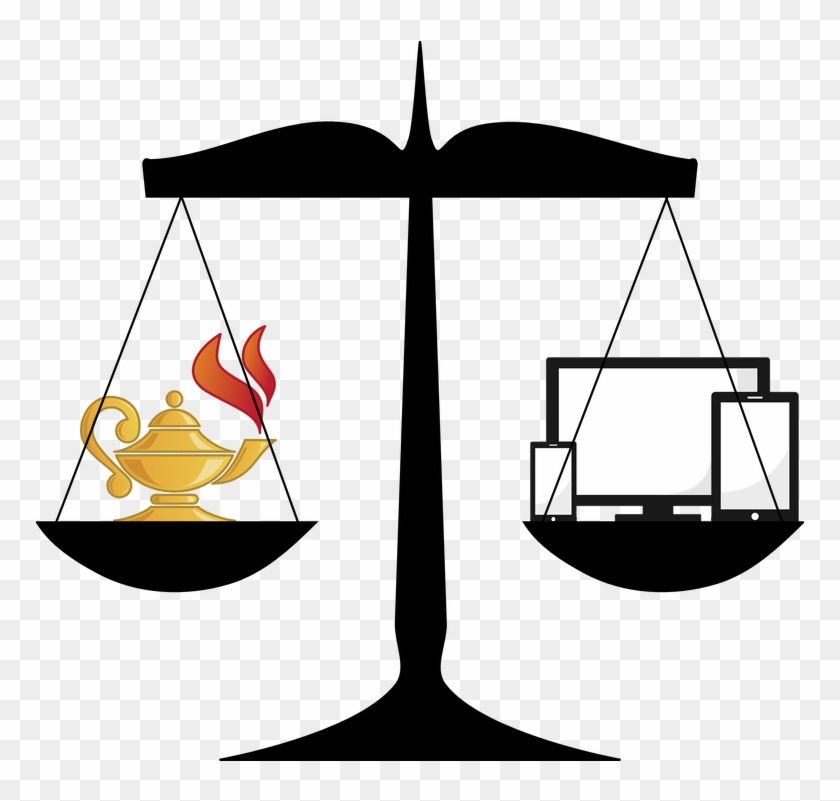 Which Comes First, Curriculum Or Technology - Scales Of Justice Clip Art #649216