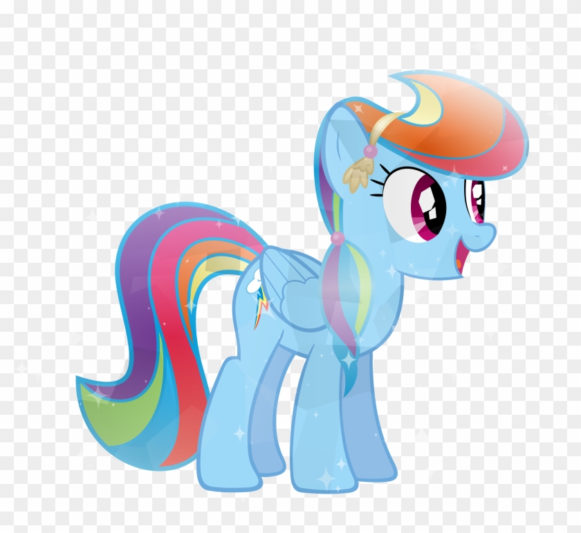 Crystal Rainbow Dash By Sairoch - My Little Pony Crystal Rainbow Dash #649253