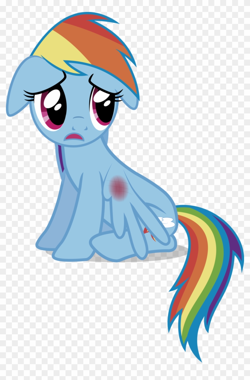 Rainbow Dash Sad Vector For Kids - Rainbow Dash I M Sorry #649254